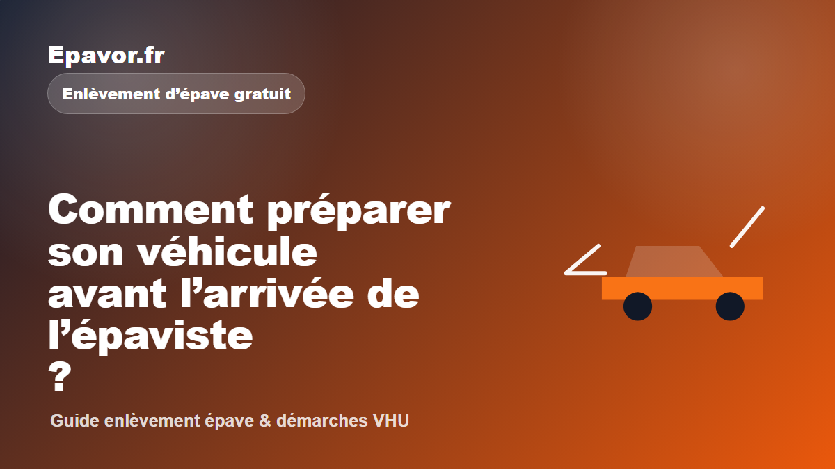Comment préparer son véhicule avant l’arrivée de l’épaviste - guide Galaxie Auto pour véhicule hors d’usage
